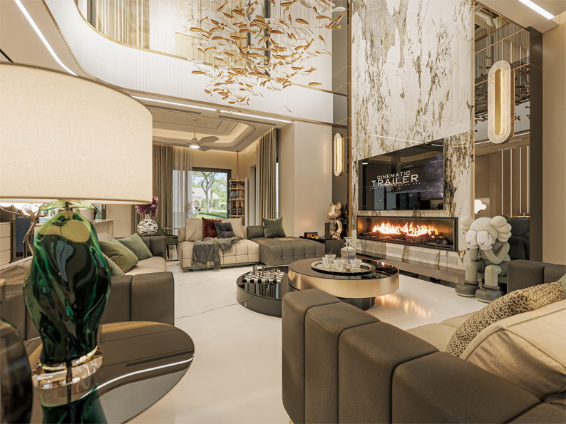 Thiết kế biệt thự hiện đại sang trọng Dinh Villa